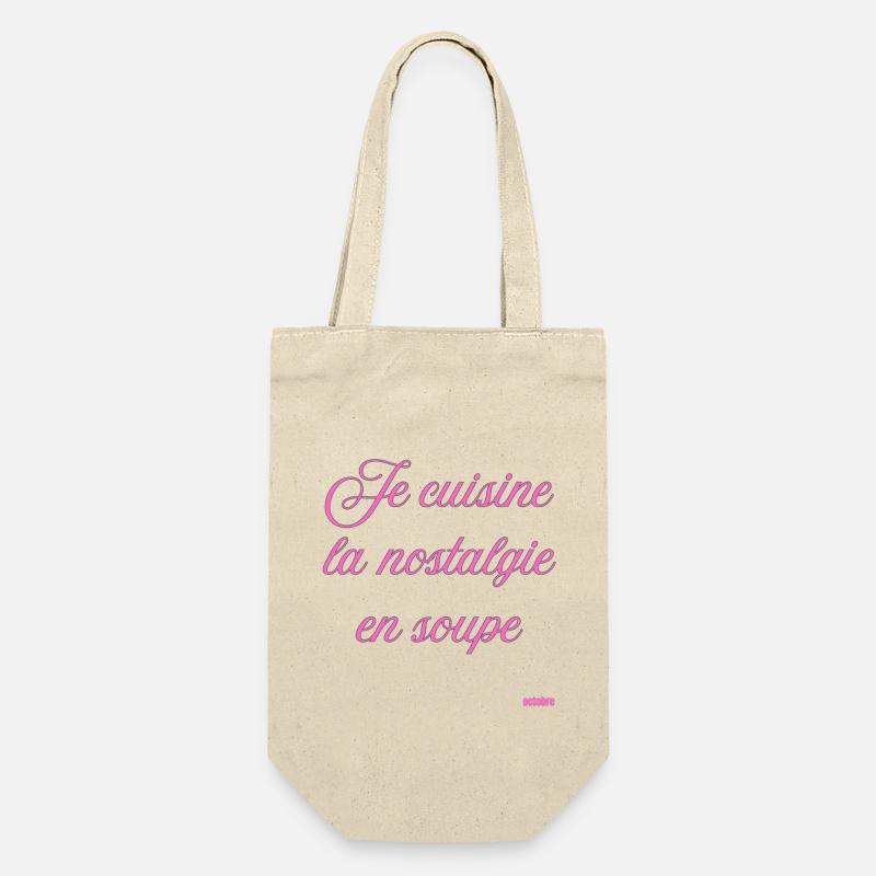 Cuisine Nostalgie en Soupe - Sac à bouteille - nature