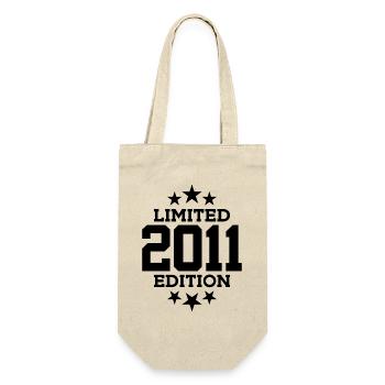LIMITED EDITION 2011 15TH BIRTHDAY - Gift Bag for Bottles - nature - Front