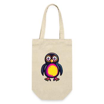 Pingouin Halloween Zombie - Sac à bouteille - nature - Devant