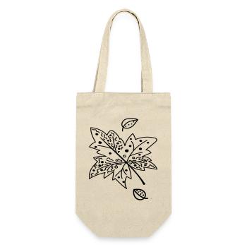 Autumn Leaf - Gift Bag for Bottles - nature - Front