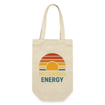 Morning Energy – Sunrise Motif for Positive Vibes - Gift Bag for Bottles - nature - Front