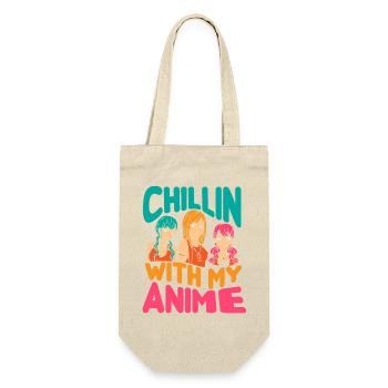 Anime Manga Otaku Kawaii Japan Cosplay Comic - Gift Bag for Bottles - nature - Front