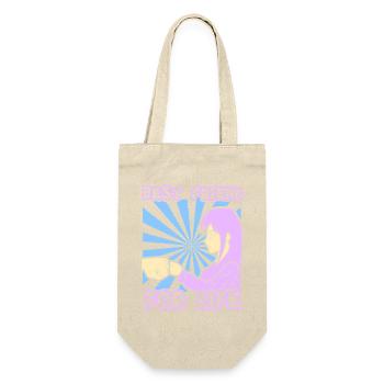 Anime Manga Otaku Kawaii Beste Freunde Cosplay - Geschenkbeutel für Flaschen - Natur - Vorne