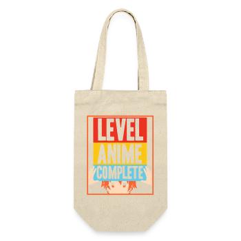 Level Anime Complete Manga Otaku Kawaii Comic - Gift Bag for Bottles - nature - Front