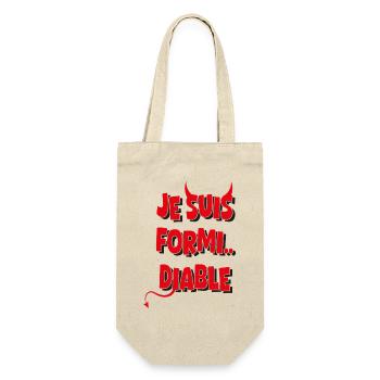 Je suis formidable Diable - Sac à bouteille - nature - Devant