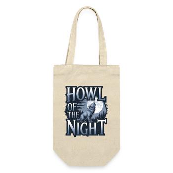Loup – Hurlement de la nuit - Sac à bouteille - nature - Devant