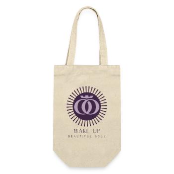 WAKE UP BEAUTIFUL SOUL - Gift Bag for Bottles - nature - Front