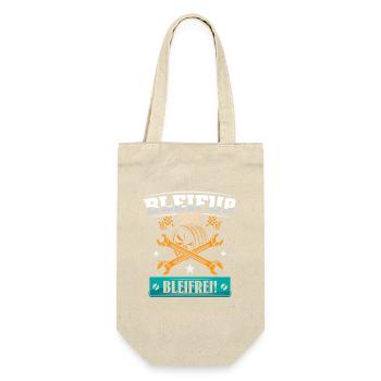 Auto Tuner Tuning Kfz Werkstatt Mechaniker Spruch - Sac à bouteille - nature - Devant