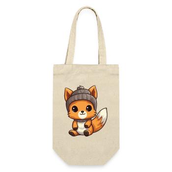Squirrel Winter Animal Baby Comic - Gift Bag for Bottles - nature - Front