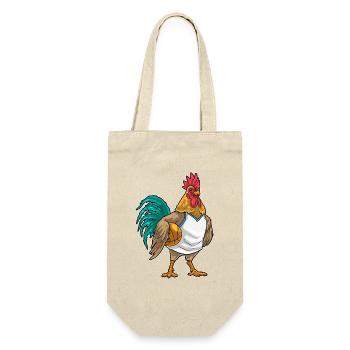 coq basketteur basketteur sports de basket-ball - Sac à bouteille - nature - Devant