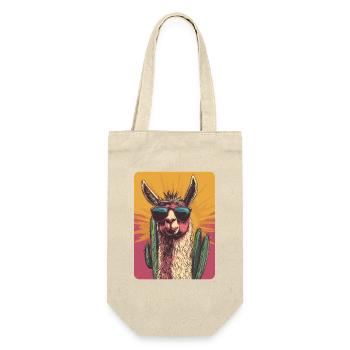 lama - Sac à bouteille - nature - Devant