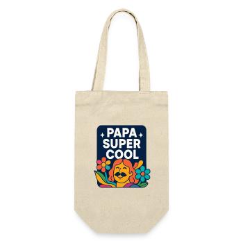Super Cool Dad - Father's Day - Birthday - Gift Bag for Bottles - nature - Front