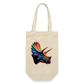 Triceratops Dinosaur Dinos Triceratops Dino - Gift Bag for Bottles - nature - Front