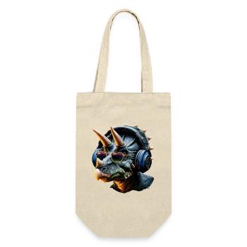 Triceratops Dinosaur Dinos Triceratops Dino - Gift Bag for Bottles - nature - Front