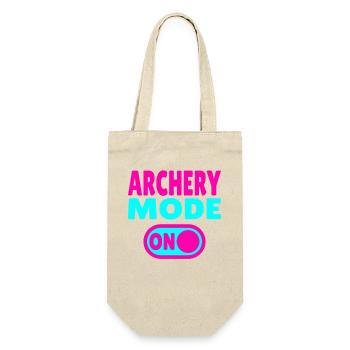 Archery Mode ON - Gift Bag for Bottles - nature - Front
