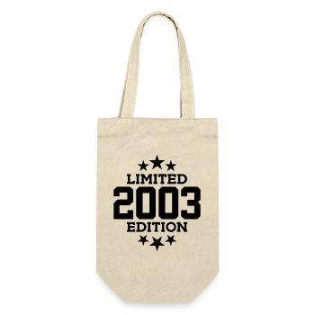 LIMITED EDITION 2003 23RD BIRTHDAY - Gift Bag for Bottles - nature - Front