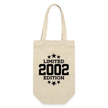 LIMITED EDITION 2002 24TH BIRTHDAY - Gift Bag for Bottles - nature - Front