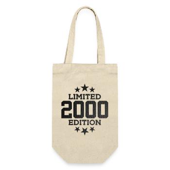 LIMITED EDITION 2000 26TH BIRTHDAY - Gift Bag for Bottles - nature - Front