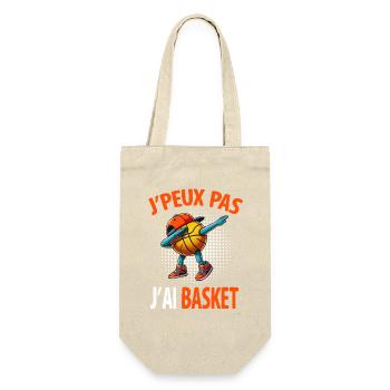 I can't I have basketball humor basketball - Gift Bag for Bottles - nature - Front