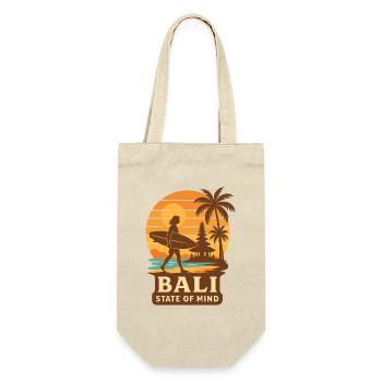 Bali State of Mind – Surf & Sunset Design - Gift Bag for Bottles - nature - Front