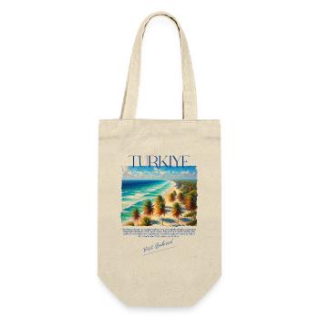 Turkey Bodrum Beach Holiday Design – Visit Bodrum - Gift Bag for Bottles - nature - Front