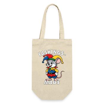 CARNIVAL MOUSE - Gift Bag for Bottles - nature - Front