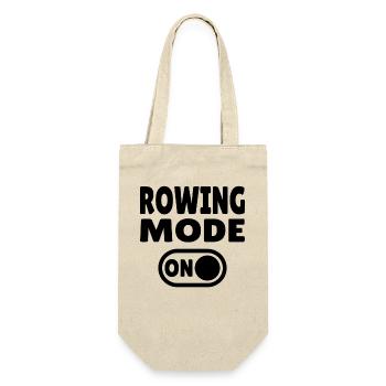 Rowing Mode ON - Rudern - Gift Bag for Bottles - nature - Front