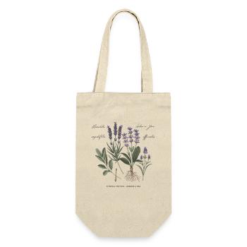 Botanische Heilkräuter - Geschenkbeutel für Flaschen - Natur - Vorne