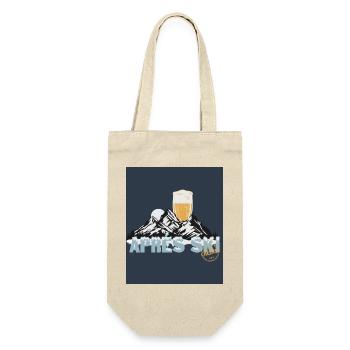 Après Ski Party – Cheers to the slopes! - Gift Bag for Bottles - nature - Front