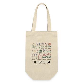 Herbarium Collection – Plant Collection Vintage - Gift Bag for Bottles - nature - Front