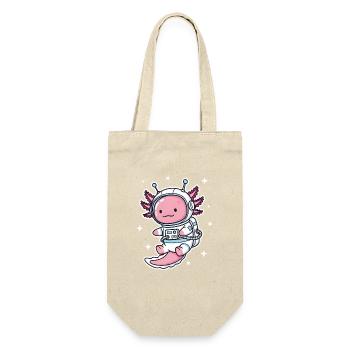 Axolotl Astronaut - Gift Bag for Bottles - nature - Front