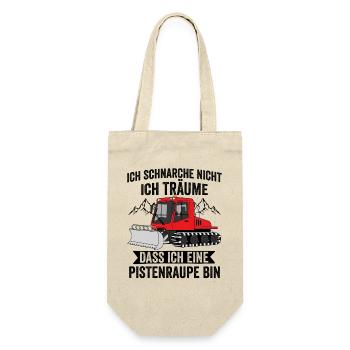 I don't snore, I dream that I have a - Gift Bag for Bottles - nature - Front