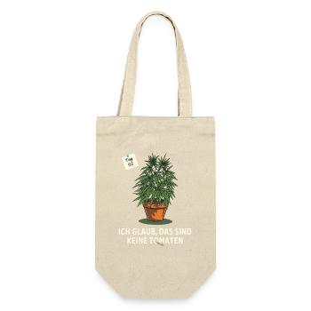 Tag 92 – immer noch keine Tomaten - Geschenkbeutel für Flaschen - Natur - Vorne