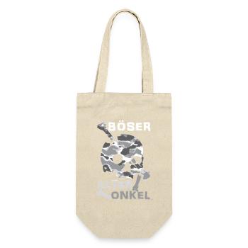 Evil Old Uncle Skull - Gift Bag for Bottles - nature - Front