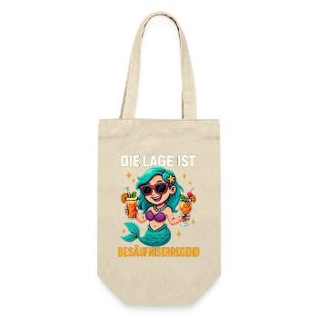 The location is drunken, mermaid - Gift Bag for Bottles - nature - Front