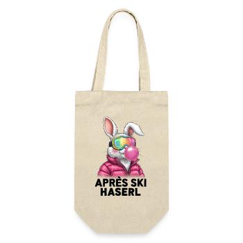 Après-ski bunny pink bunny - Gift Bag for Bottles - nature - Front
