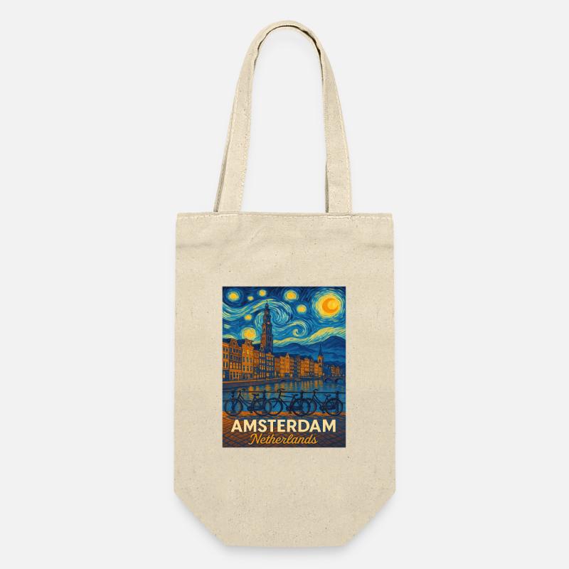 Amsterdam, Pays-Bas - Sac à bouteille - nature