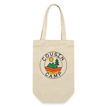 Cousin Camp Suitable Family Vacation Cousin Camp - Gift Bag for Bottles - nature - Front