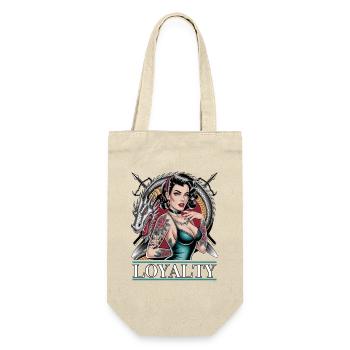 Loyalty Tattoo Pin-Up Dragon Art - Gift Bag for Bottles - nature - Front