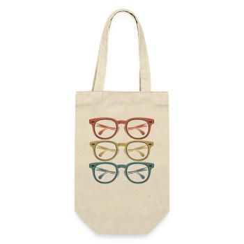 Collection Trio de Lunettes Colorées - Sac à bouteille - nature - Devant