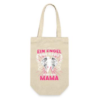 Angel Without Wings Is Called Mom / Mother's Day - Gift Bag for Bottles - nature - Front