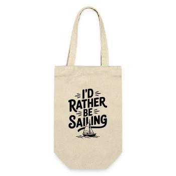 I’d Rather Be Sailing - Gift Bag for Bottles - nature - Front