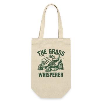 The Grass Whisperer - Geschenkbeutel für Flaschen - Natur - Vorne