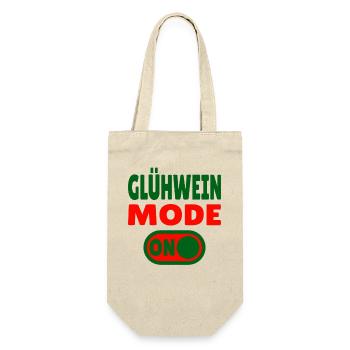 Glühwein Mode ON - Gift Bag for Bottles - nature - Front