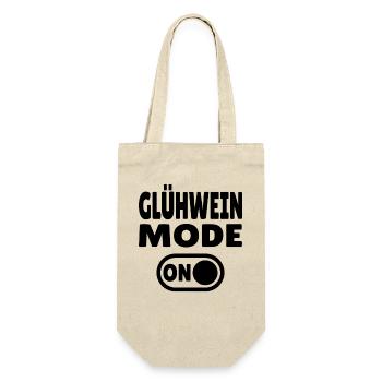 Glühwein Mode ON - Gift Bag for Bottles - nature - Front