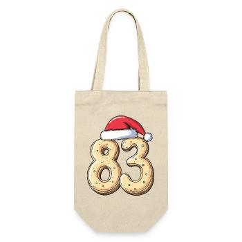83 Numéro Biscuit Noël - Sac à bouteille - nature - Devant
