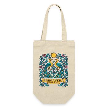 Primavera Ailes Blooms Spring Bird Ornament - Gift Bag for Bottles - nature - Front