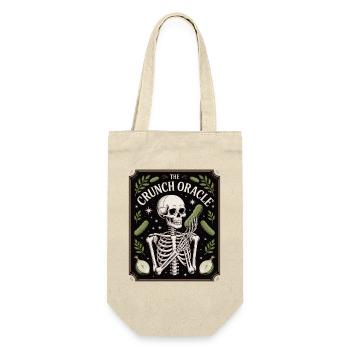 The Crunch Oracle Skeleton And Cucumbers Humor - Gift Bag for Bottles - nature - Front