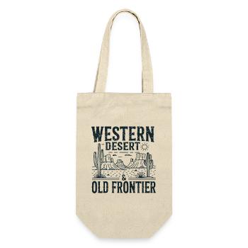 Western Desert – Old Frontier - Gift Bag for Bottles - nature - Front