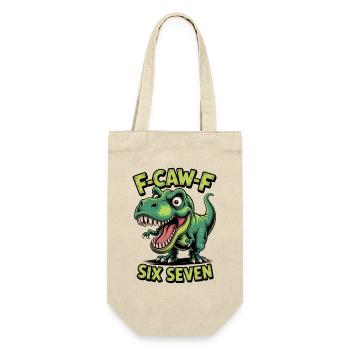 Dino F-Caw F Six Seven - Gift Bag for Bottles - nature - Front